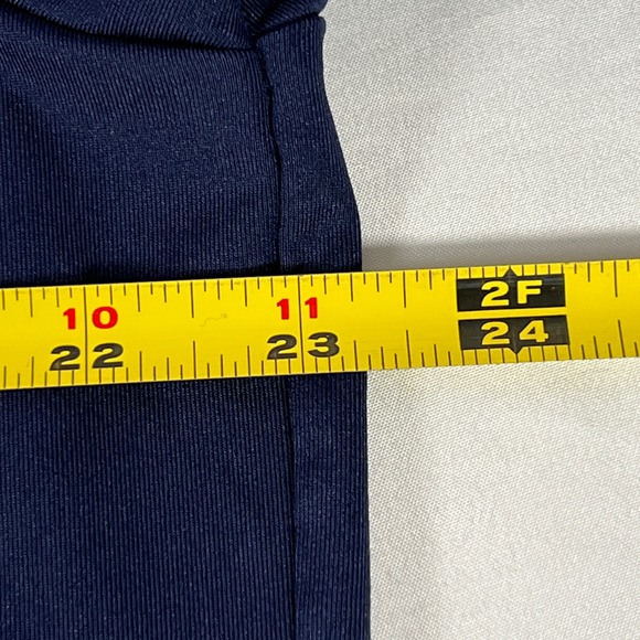 Mizzen+Main Mens Large Polo Shirt Navy Blue Phil Mickelson Performance Golf Top - Picture 5 of 8